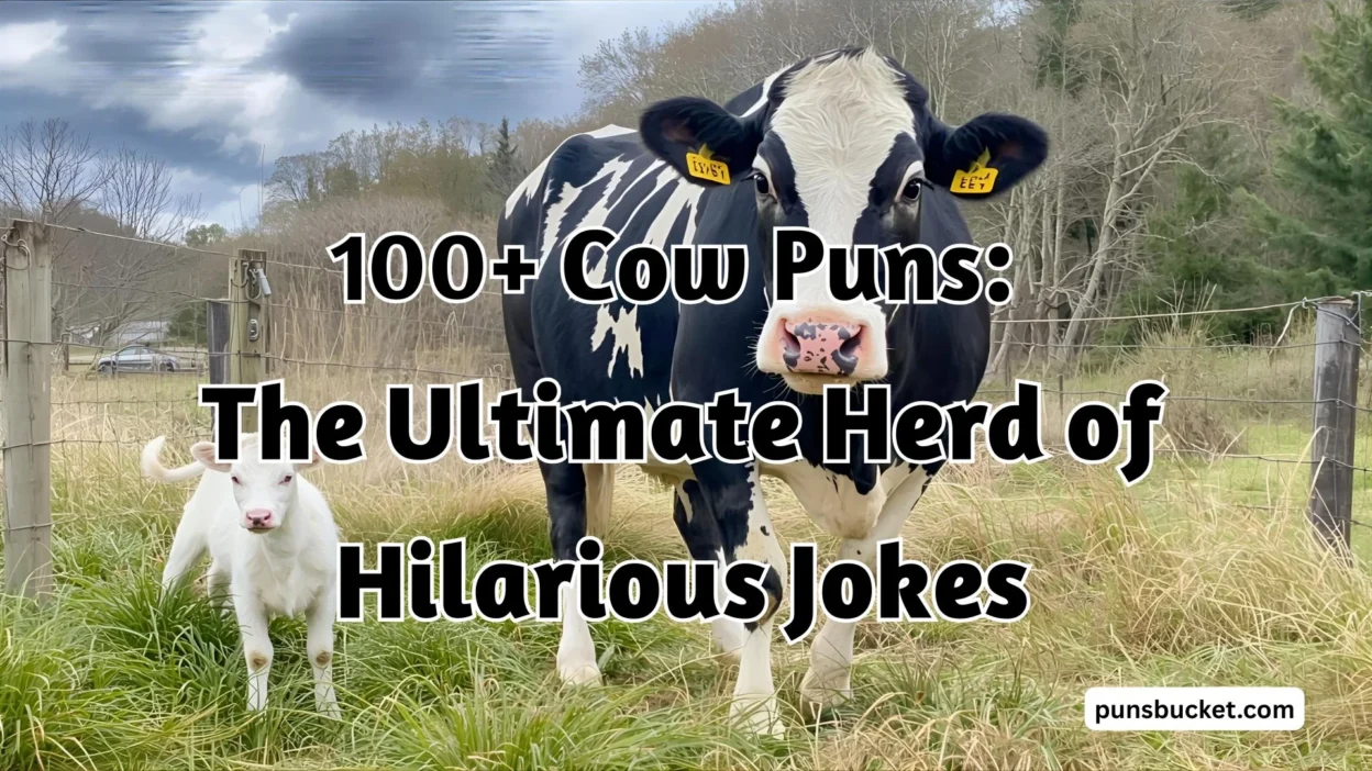 100+ Cow Puns The Ultimate Herd of Hilarious Jokes🐄✨