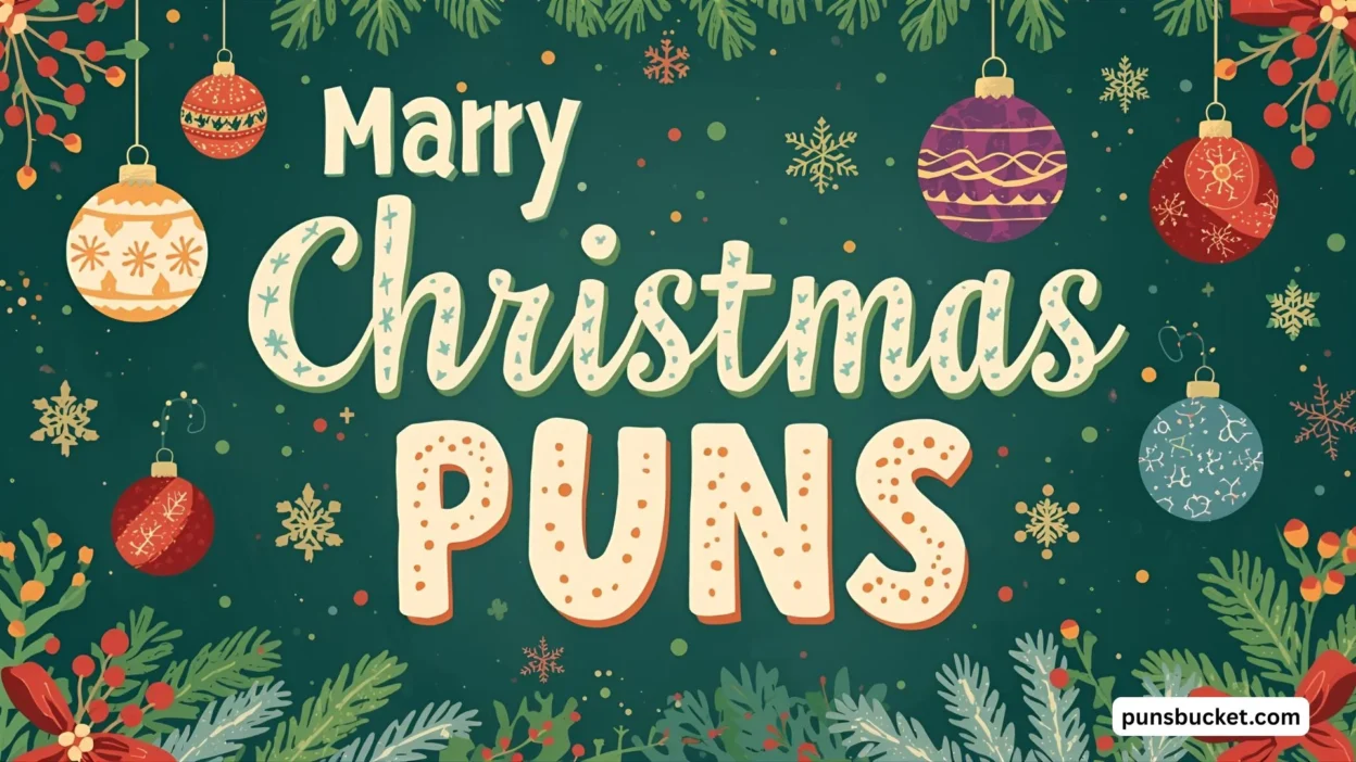 250+ Christmas Puns Ho-ho-hold onto your hats