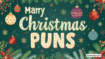 250+ Christmas Puns Ho-ho-hold onto your hats