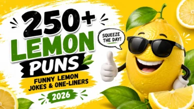 250+ Lemon Puns Funny Lemon Jokes & One-Liners 2026🍋