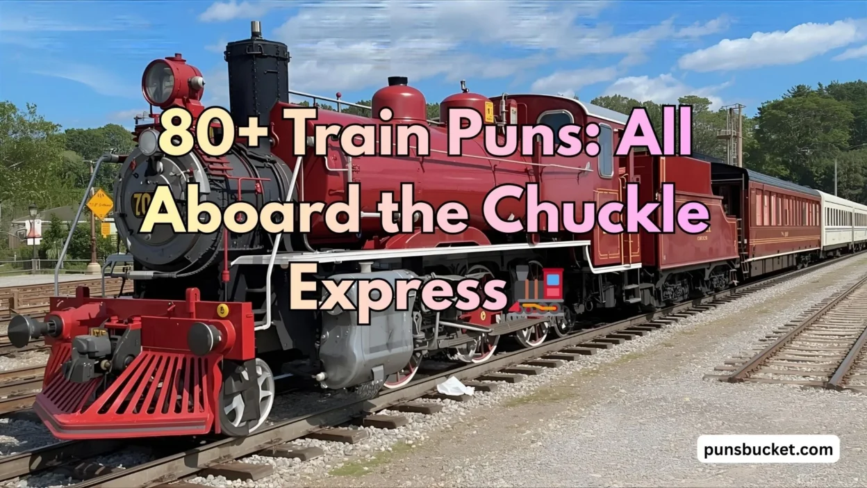 80+ Train Puns All Aboard the Chuckle Express🚂