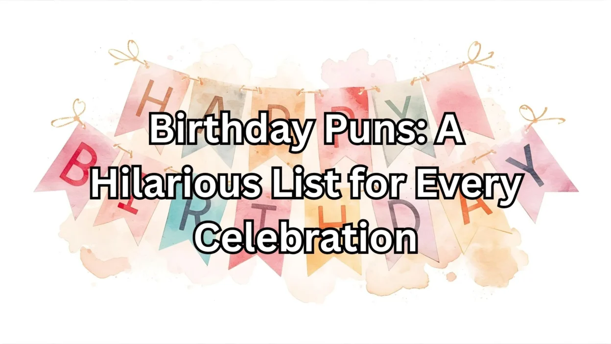 birthday puns