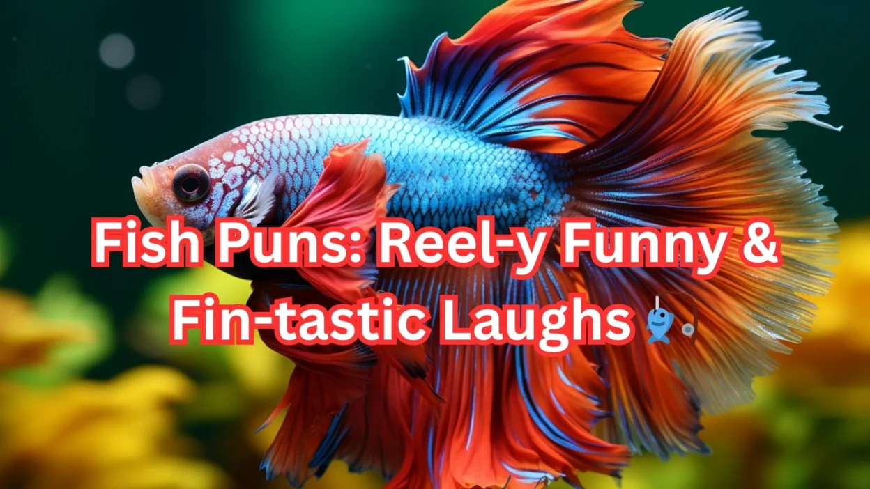 Fish Puns Reel-y Funny & Fin-tastic Laughs 🎣