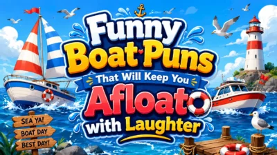 Funny Boat Puns That Will Keep You Afloat with Laughter ⛵😂