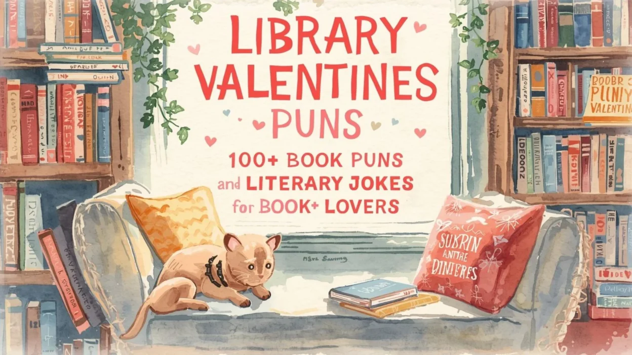 Library Valentines Puns