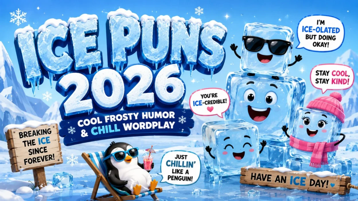 🧊 Ice Puns 2026 Cool Frosty Humor & Chill Wordplay