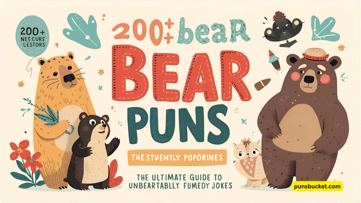 200+ Bear Puns The Ultimate Guide to Unbearably Funny Jokes🐻