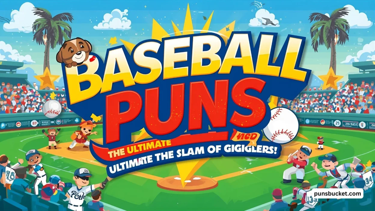 Baseball Puns The Ultimate Grand Slam of Giggles⚾🤣