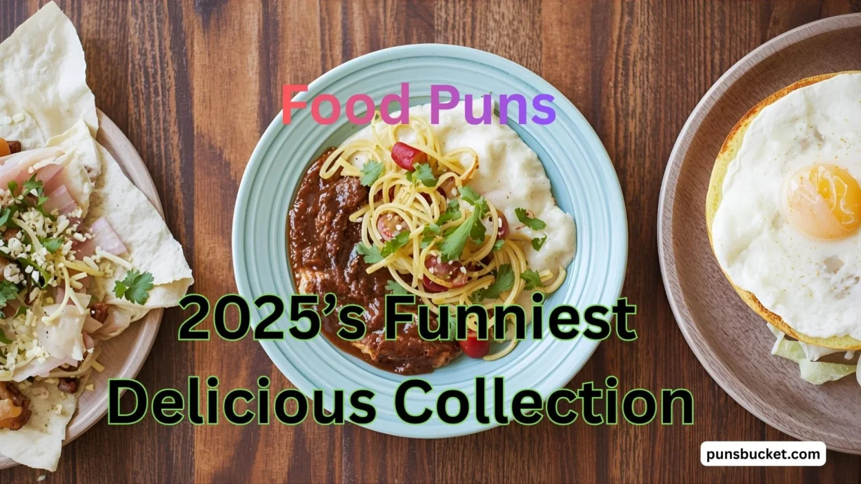 Food Puns 2025’s Funniest Delicious Collection🍕😂