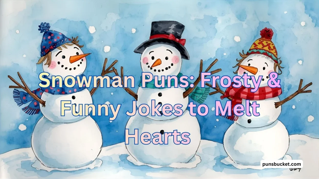 Snowman Puns Frosty & Funny Jokes to Melt Hearts ❄️☃️
