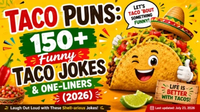 Taco Puns 150+ Funny Taco Jokes & One-Liners (2026)