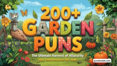 🌻200 Garden Puns The Ultimate Harvest of Hilarity 🌱