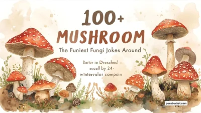 🍄100+ Mushroom Puns The Funniest Fungi Jokes Around🍄