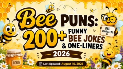 🐝 Bee Puns 200+ Funny Bee Jokes & One-Liners 2026