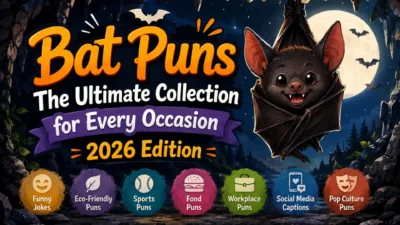 🦇 Bat Puns 2026 Funny Bat Jokes & Dark Humor Wordplay🦇 Bat Puns 2026 Funny Bat Jokes & Dark Humor Wordplay