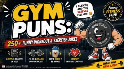 Gym Puns 250+ Funny Workout & Exercise Jokes