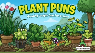 Plant Puns Growing Laughs One Pun at a Time 🌱