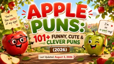 🍎 Apple Puns 101+ Funny, Cute & Clever Puns (2026)