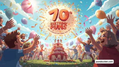 🎉70th Birthday Puns Big Laughs for Hitting the Big 7-0 🎂