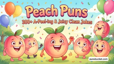 Peach Puns 300+ A-Peel-ing & Juicy Clean Jokes 🍑✨