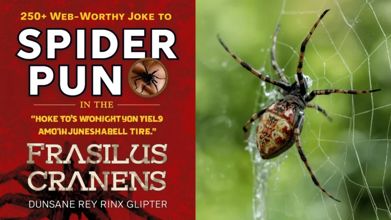 Spider Puns 250+ Web-Worthy Jokes to Spin Laughs 😂🕸️🕷️