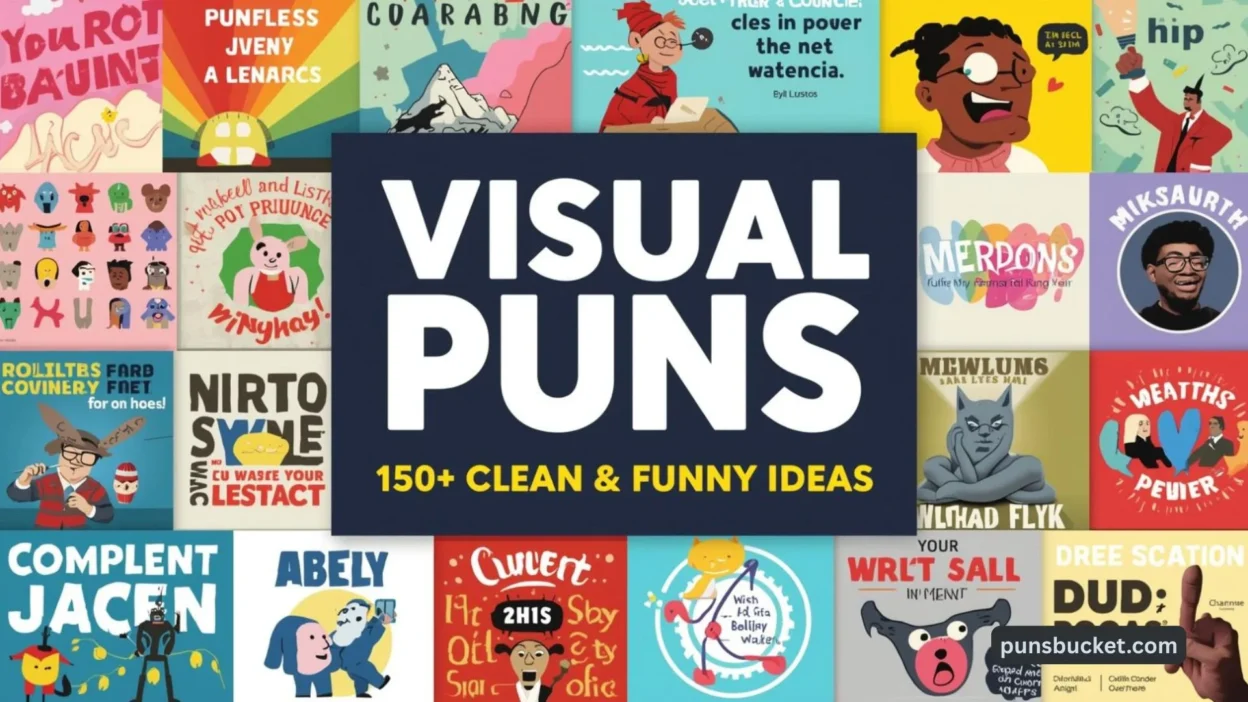 Visual Puns 150+ Clean & Funny Ideas 👀😂
