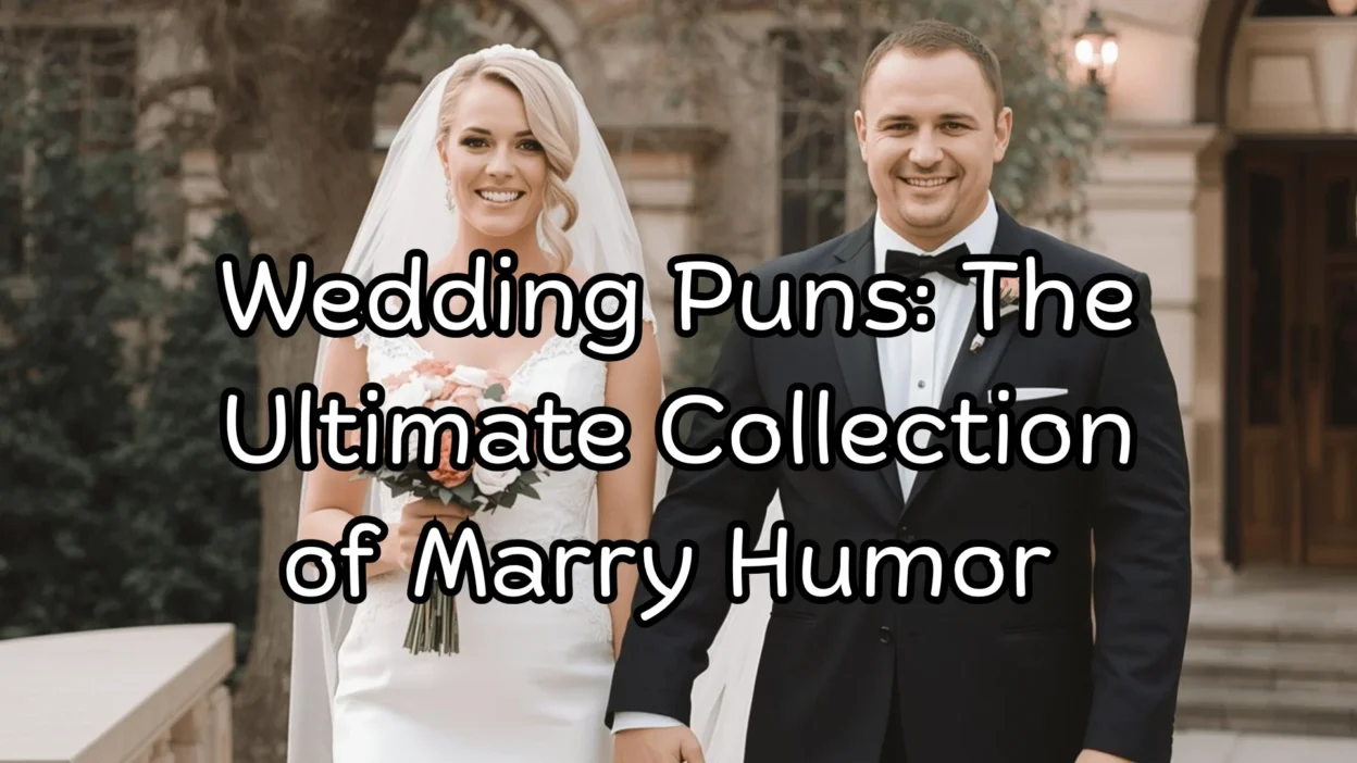 Wedding Puns The Ultimate Collection of Marry Humor 💒😆