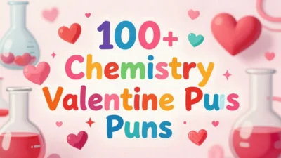 chemistry valentines puns