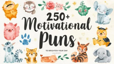 cute motivational puns