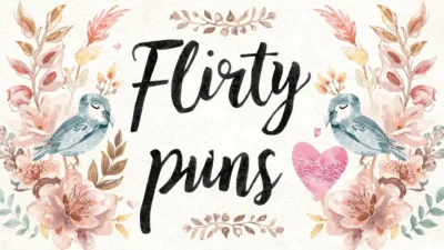 flirty puns