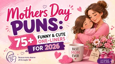 Mothers Day Puns 75+ Funny & Cute One-Liners for 2026