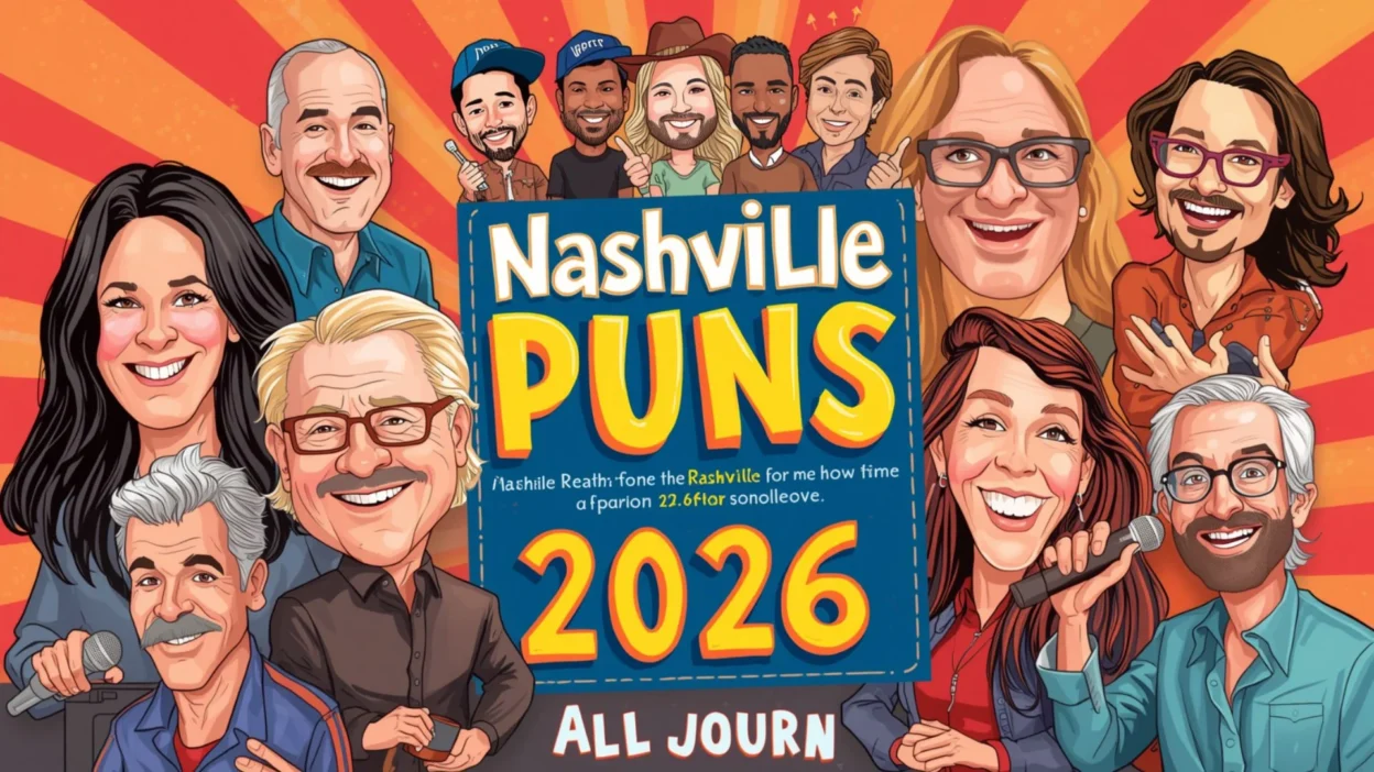 Nashville Puns 2026: 200+ Funny Jokes & Captions