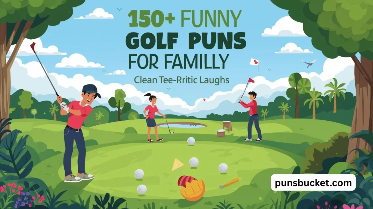 150+ funny golf puns for family ⛳😂 Clean Tee-rific Laughs 🏌️_♂️