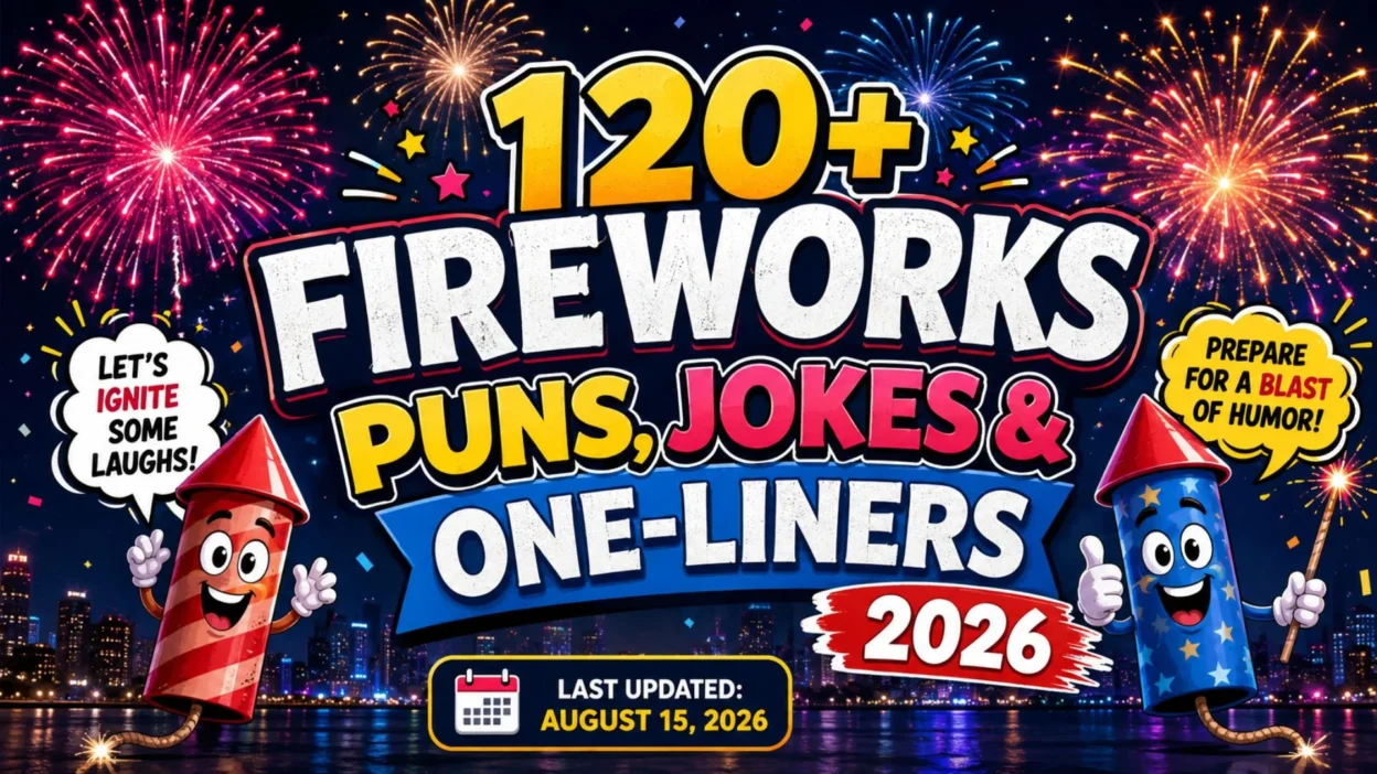 120+ Fireworks Puns, Jokes & One-Liners 2026