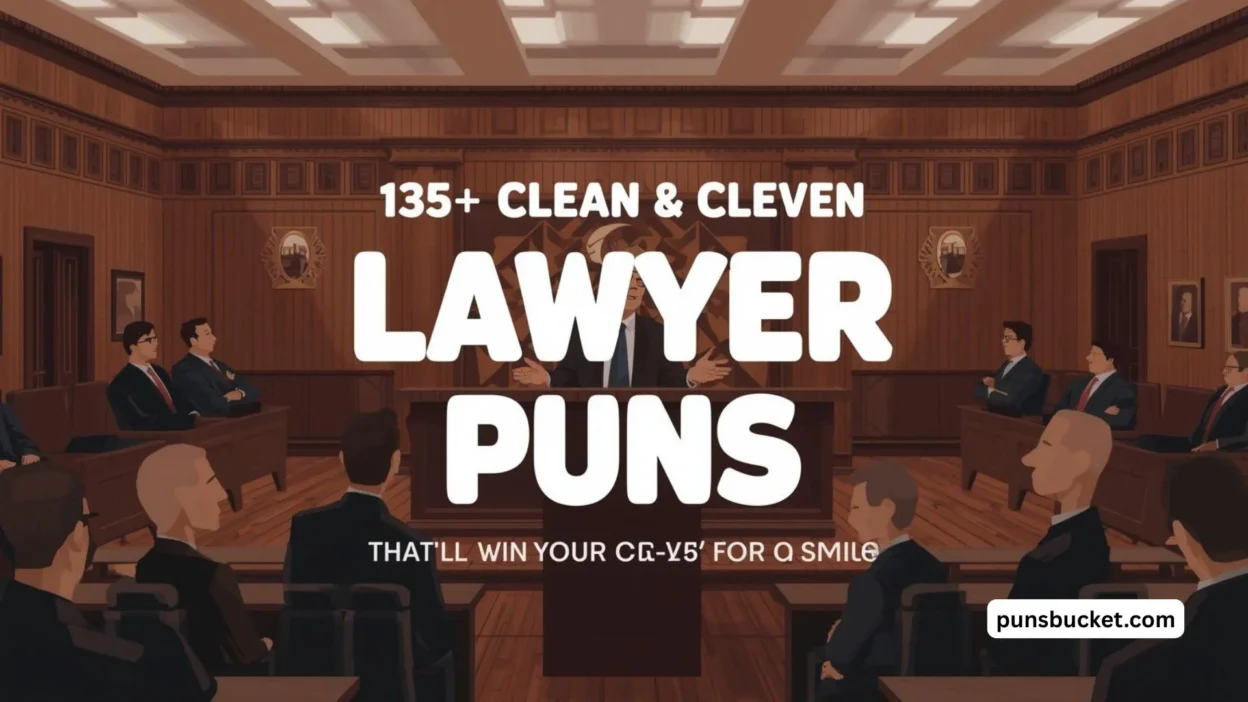 135+ Clean & Clever Lawyer Puns That’ll Win Your Case for a Smile ⚖️😂