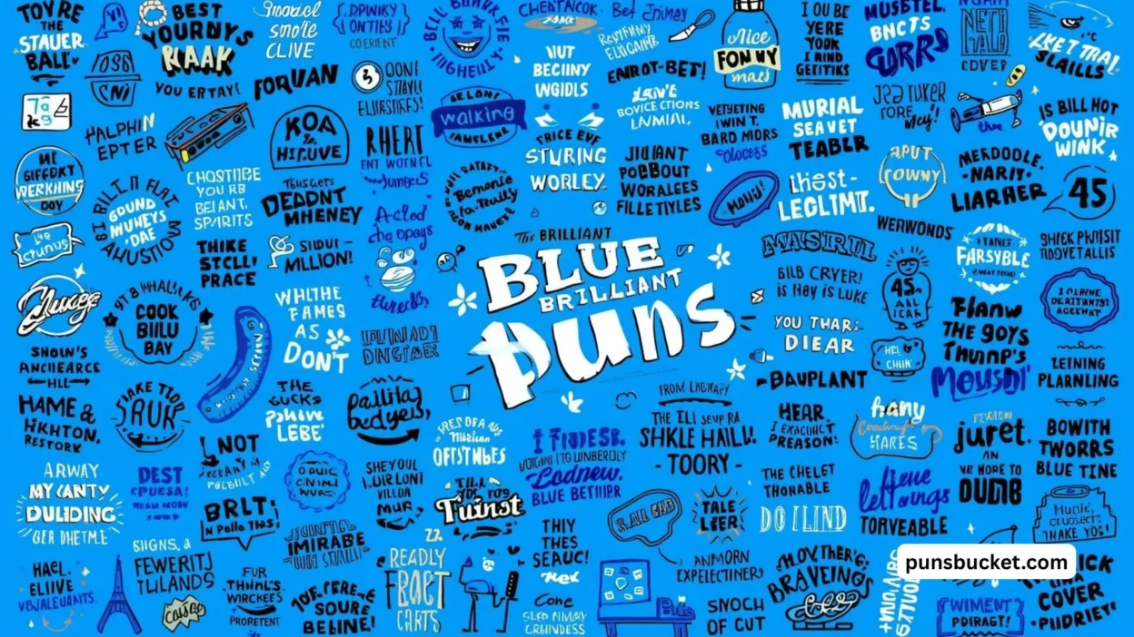 75 Brilliant Blue Puns Funny & Clever Jokes 💙