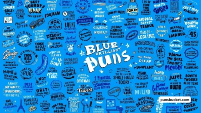 75 Brilliant Blue Puns Funny & Clever Jokes 💙