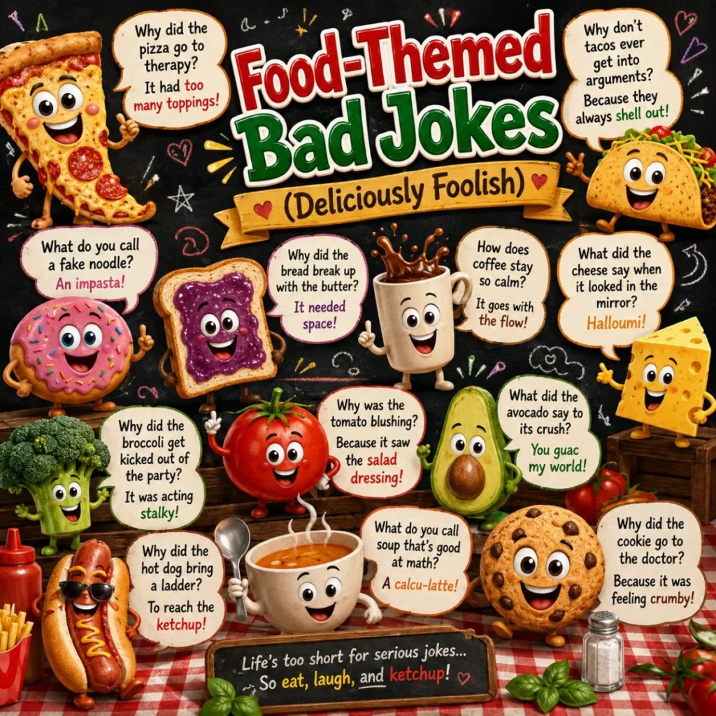😂 Bad Jokes: 250+ Punny Examples 🧀