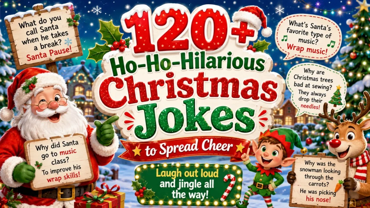 120+ Ho‑Ho‑Hilarious Christmas Jokes to Spread Cheer