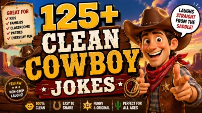 125+ Clean Cowboy Jokes 🤠