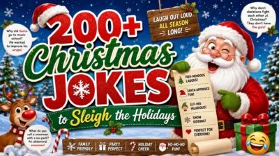 200+ Christmas Jokes to Sleigh the Holidays 🎄😂