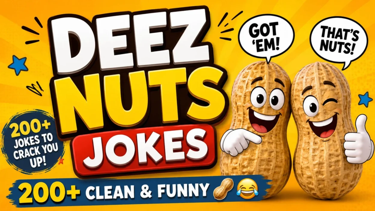 Deez Nuts Jokes 200+ Clean & Funny 🥜😂