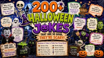 🎃 200+ Halloween Jokes That Are So Good, They’re Scary!