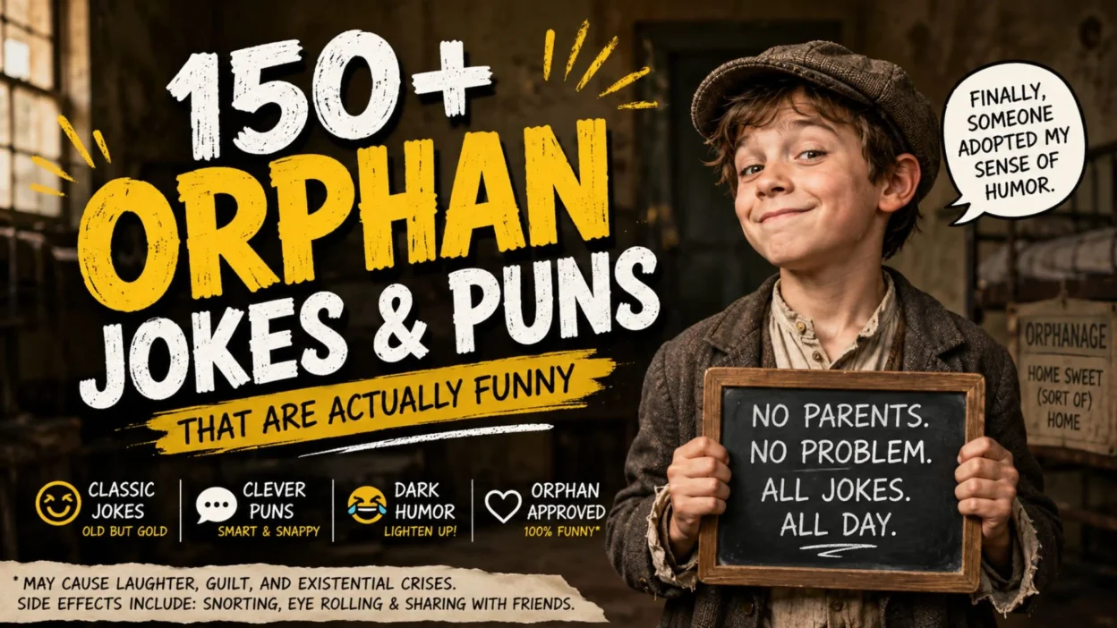 🎭 150+ Orphan Jokes & Puns That Are Actually Funny