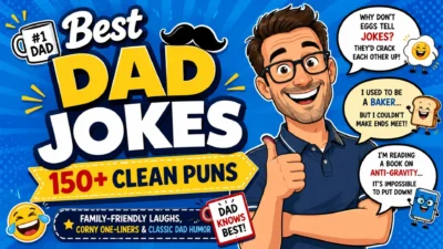 👨_💼 Best Dad Jokes 150+ Clean Puns