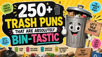 🗑️ 250+ Trash Puns That Are Absolutely Bin-tastic
