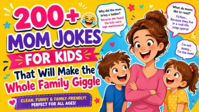 😂 200+ Mom Jokes for Kids That Will Make the Whole Family Giggle