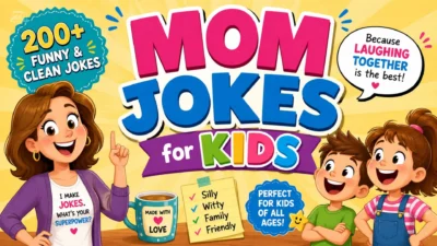 😂 Mom Jokes for Kids 200+ Funny & Clean Jokes