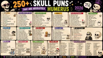 🦴 250+ Skull Puns That Are Absolutely Humerus 2026 1