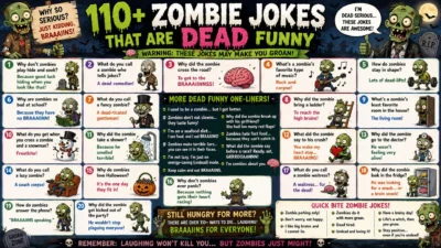 🧟_♂️ 110+ Zombie Jokes That Are Dead Funny